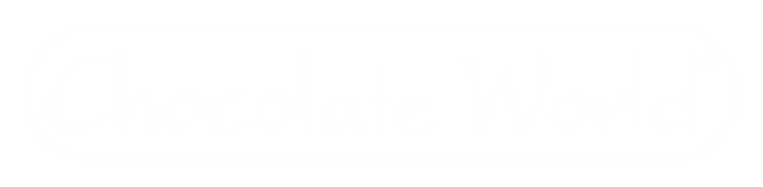 chocolate world white logo