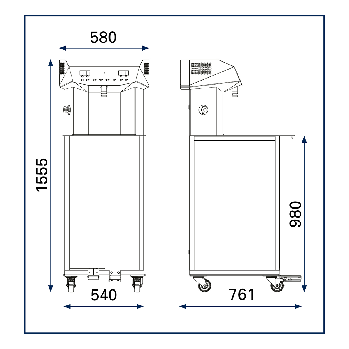 AUTOMATIC TEMPERING MACHINE CW 40 KG