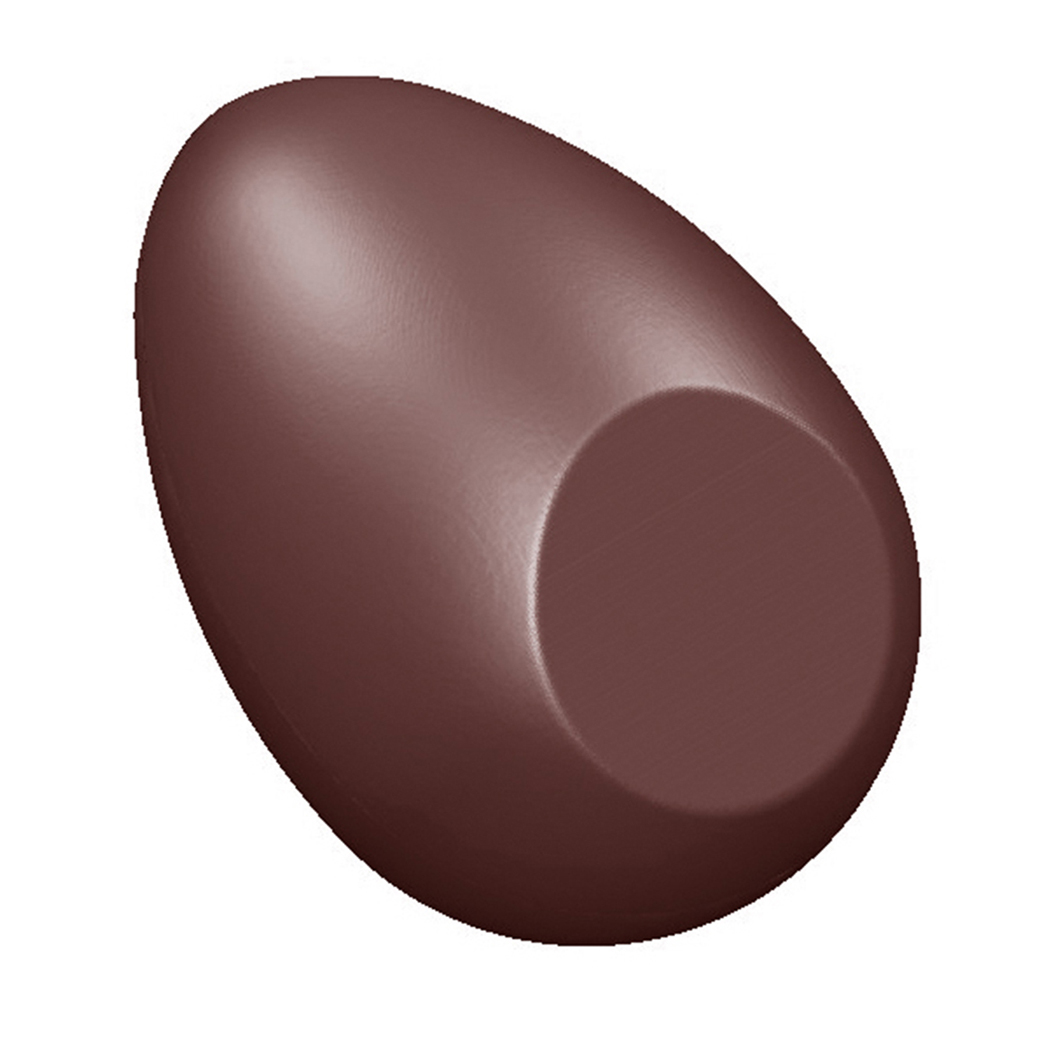 CHOCOLATE EGG MOLD LESS IS MORE 33 MM