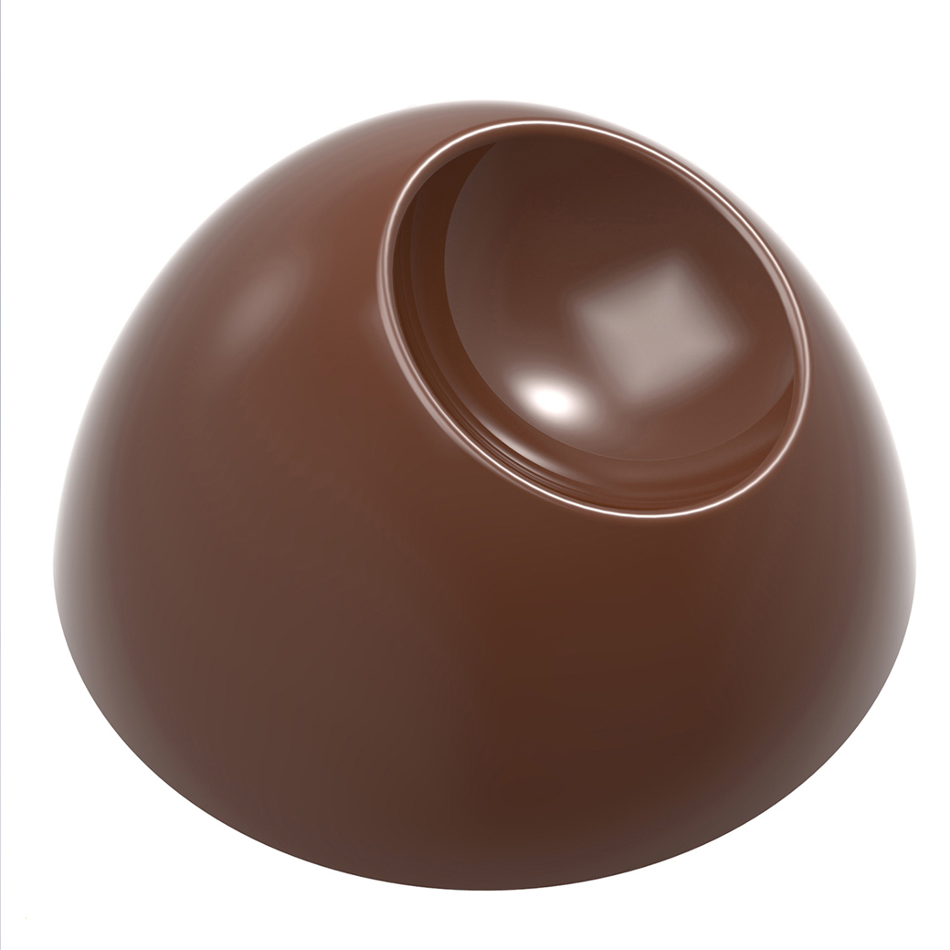 CHOCOLATE MOLD BALL WITH NOTCH - YURI CESTARI