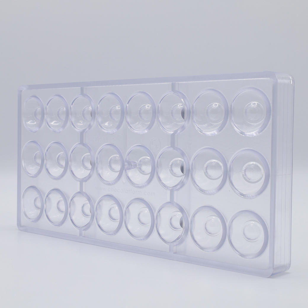 CHOCOLATE MOLD BALL WITH NOTCH - YURI CESTARI