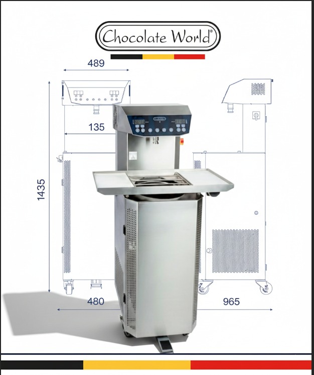 Automatic tempering machine CW 12 kg